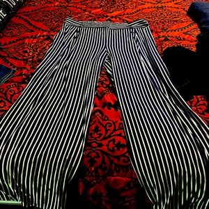 high waisted striped sailor pants